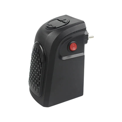 Portable Plug-In Electric Space Heater - Mini Wall Outlet Radiator Fan for Compact Home Heating