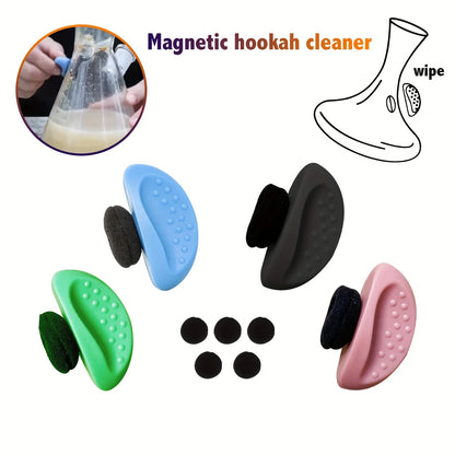 Magnetic Hookah Cleaner - Internal Glass Cleaner and Wipe