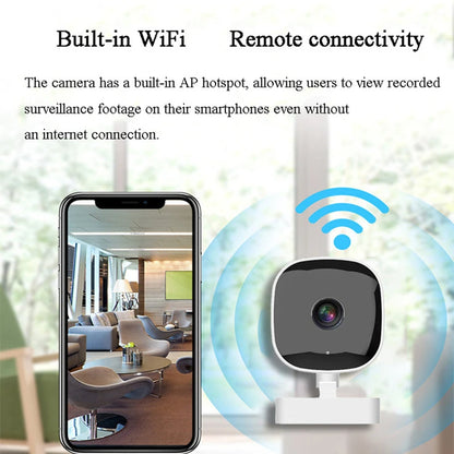 Xiaomi 4K Mini Security Camera – WiFi IP65 Waterproof Night Vision Monitor with Motion Detection & 2-Way Audio