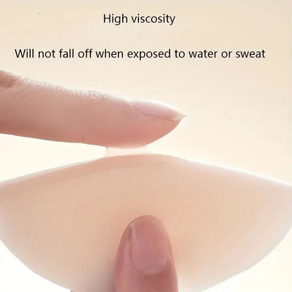Reusable Silicone Nipple Covers – Invisible Adhesive Breast Petals for Strapless & Backless Wear