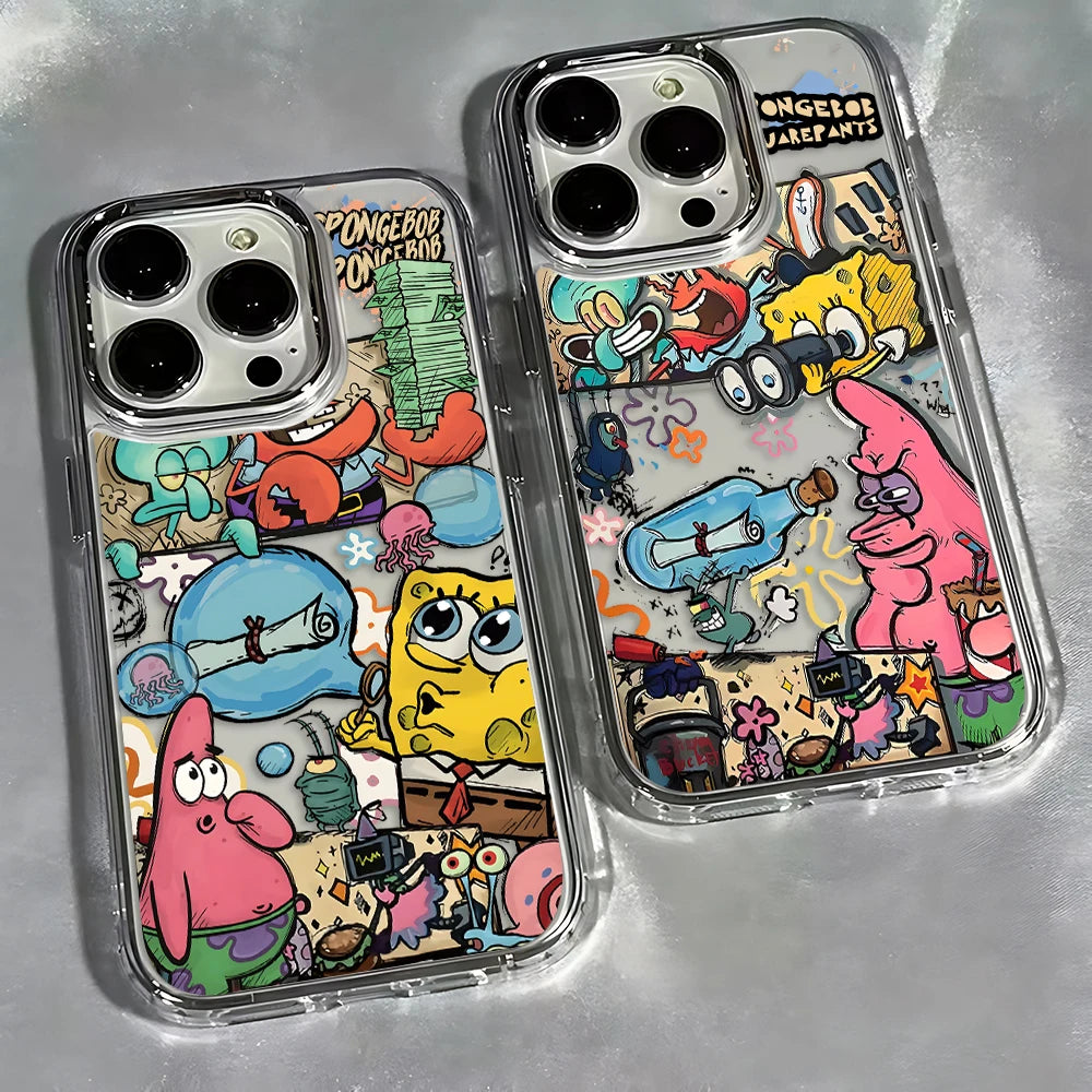 Funny Cartoon Phone Case - Soft Clear Protective Cover for iPhone 17, 16, 15, 14, 13 & More