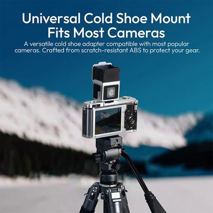 Ulanzi VF01 Waist-Level Optical Viewfinder – 28mm Focal Length Cold Shoe Viewfinder with 35mm/50mm Framelines for Canon, Sony & Nikon Cameras
