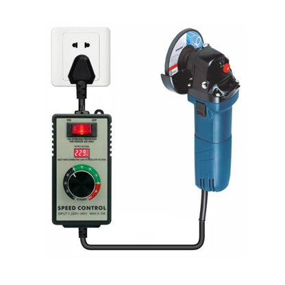 Angle Grinder Speed Controller Switch for Hand Drill & Polishing Fan - Stepless Motor Speed Control for Industrial Automation