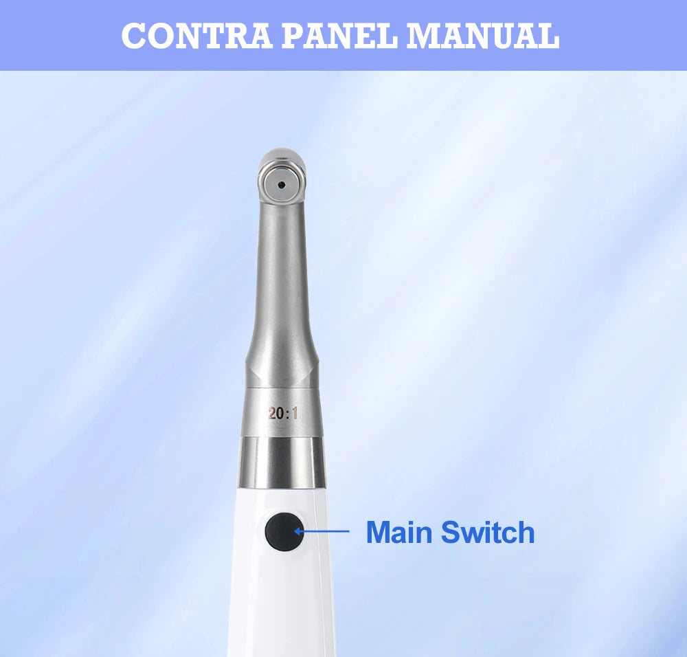 AZDENT Wireless Dental Implant Motor – Electric Torque Driver with 16 Screwdrivers & Contra Angle