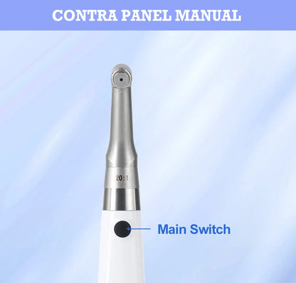 AZDENT Wireless Dental Implant Motor – Electric Torque Driver with 16 Screwdrivers & Contra Angle