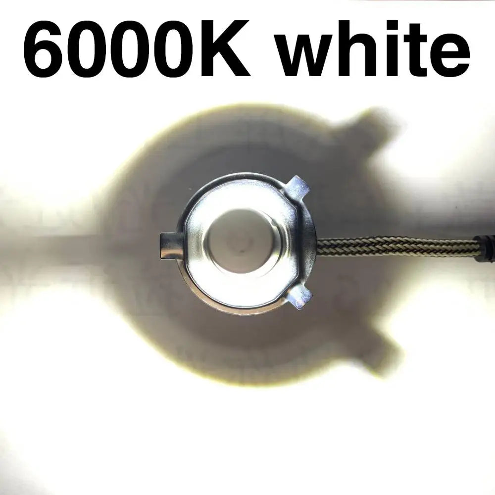 2x H7 LED Car Headlight Bulbs - H1, H3, H4, H8, HB1, HB3, HB4, H11, H13, H27, 9005, 9006, HIR2, 3000K, 6000K, 8000K COB C6 Car Lights