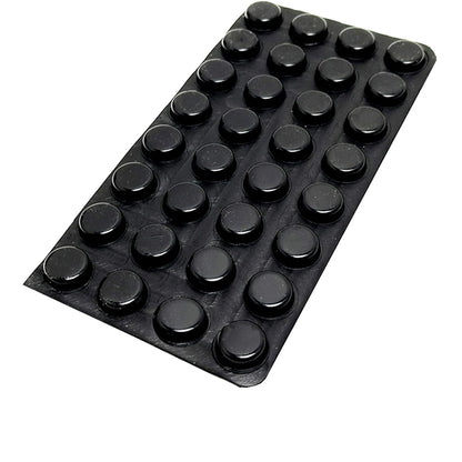 18–100Pcs Soft Silicone Anti-Slip Bumper Pads - Rubber Furniture Feet, Cabinet Dampers, Drawer & Door Cushion Protectors
