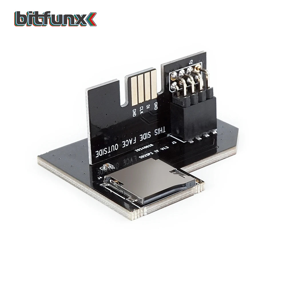 Bitfunx SD2SP2 Pro SD Card Adapter – MicroSD TF Card Reader for Nintendo GameCube NGC NTSC Serial Port 2