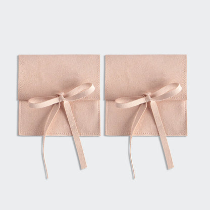 10PCS Velvet Jewelry Gift Pouches - Elegant Wedding Favor Bags & Microfiber Cosmetic Storage Bags