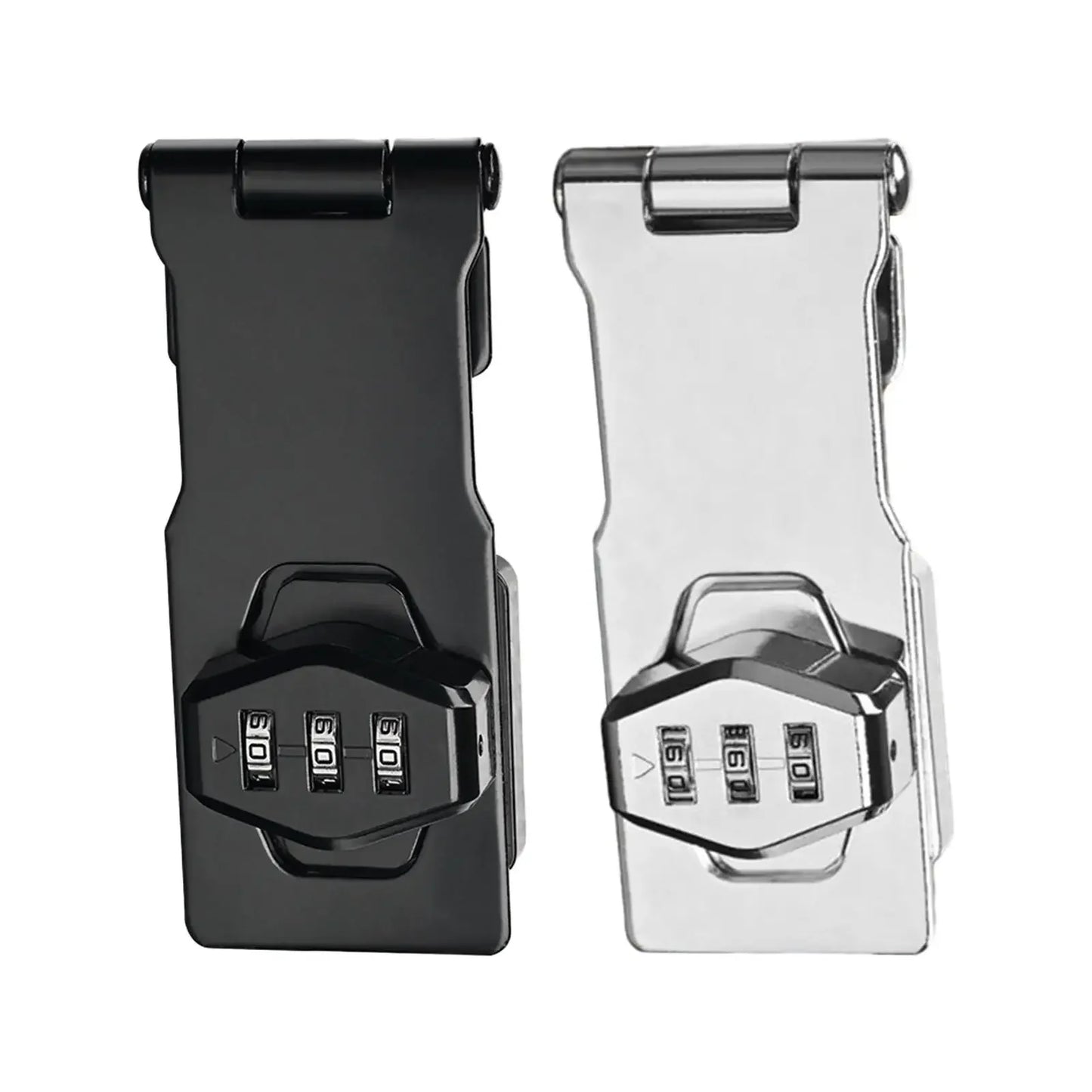 Keyless Mechanical Password Lock - Rotary Hasp Lock for Household, Garden, Interior, Mailbox, Bathroom, and Pet Doors