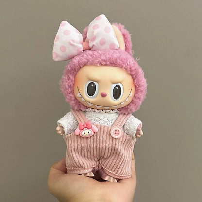 Labubu Designer Accessories Clothes for V1 V2 V3 Pendants Cute Fashion Birthday Gift