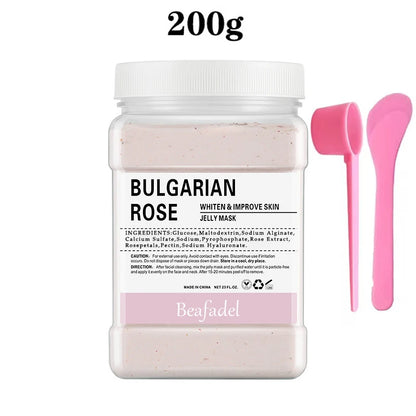 650g Rose Jelly Mask Powder – Peel-Off Hydroplastic Crystal Collagen Facial Mask for Face Care
