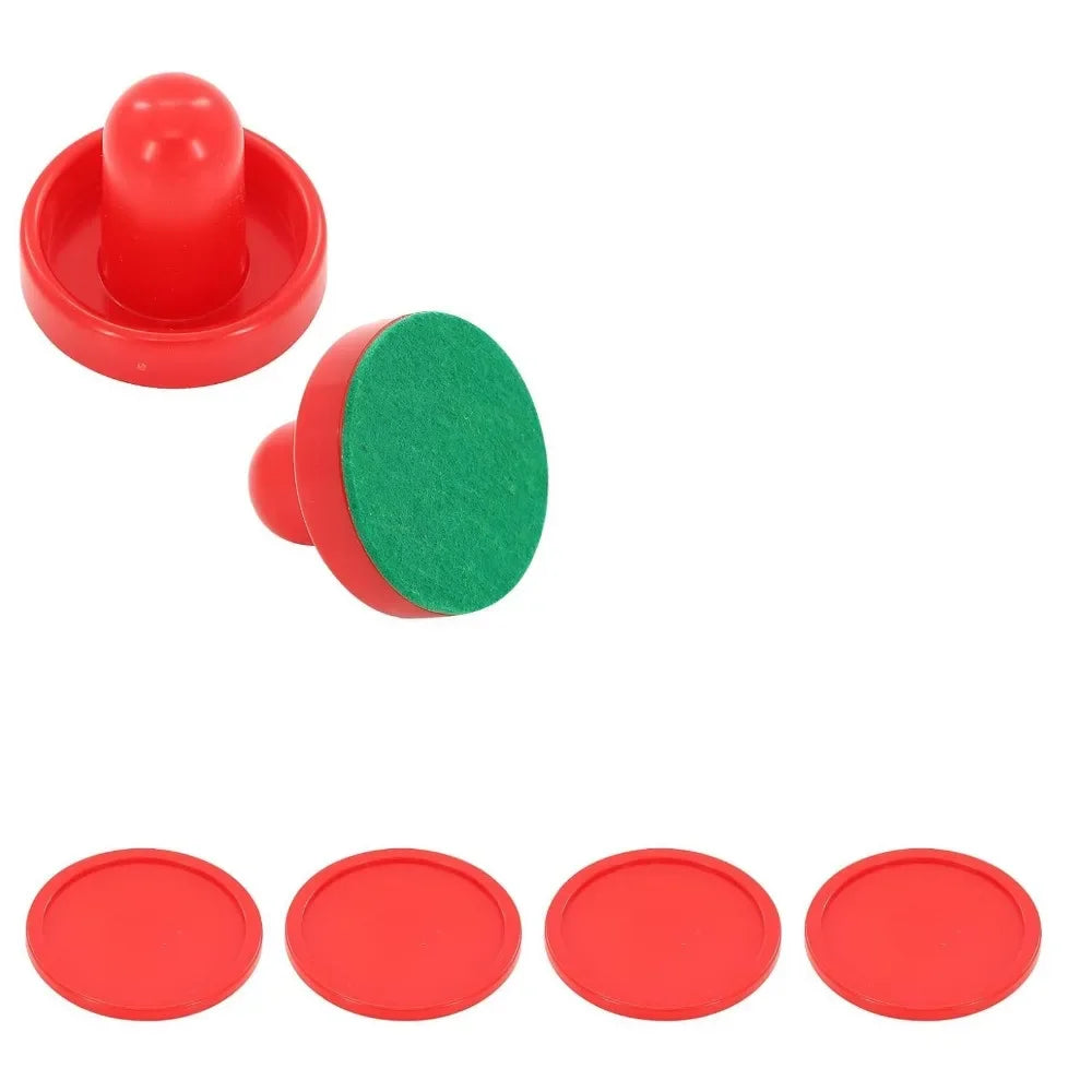 Air Hockey Paddles Replacement Set - 1/2/3/4PCS Smooth Glide Table Hockey Pushers