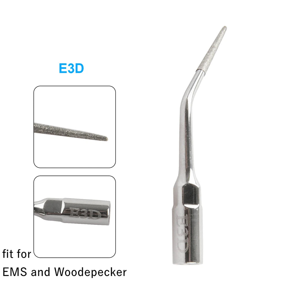 AZDENT Dental Ultrasonic Scaler Tips – Scaling, Periodontics, Endo, Perio Tips for EMS, Woodpecker, DTE, NSK, SATELEC Scalers
