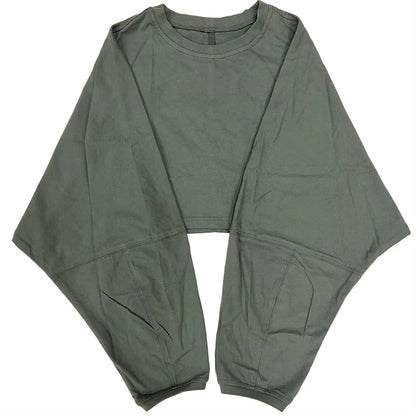 Women’s Sports Crop Top – Long Sleeve Gym & Yoga Workout Fitness Shirt