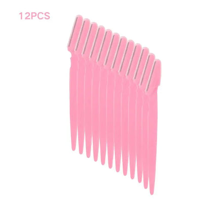 Portable Eyebrow Trimmer & Face Razor – Hair Remover Blades for Eyebrow Epilation and Makeup Grooming
