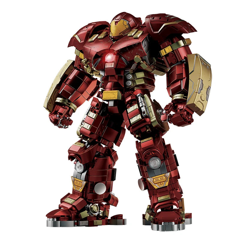 2700+PCS Iron Heroes Building Blocks Set – Action Figure Mech Buster DIY Brick Collectible Model Kit for Kids, Boys & Adult Toy Gift Set