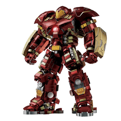 2700+ PCS Iron Heroes Building Block Set, Action Figure Mech Buster DIY Brick Construction Toys for Kids & Adult Collectors Gift Set