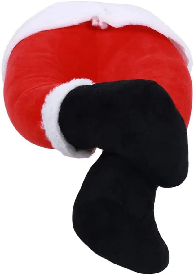 Christmas Santa Leg Decorations – Tree Topper, Fireplace & Hanging Ornaments for Holiday Party Supplies