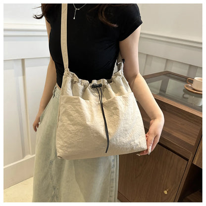 Large Capacity Women's Shoulder Bag – Lightweight Crossbody, Minimalist Tote for Summer