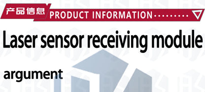 KY-008 650nm Laser Transmitter Module – Laser Sensor Receiver Kit, Non-Modulated Tube Module