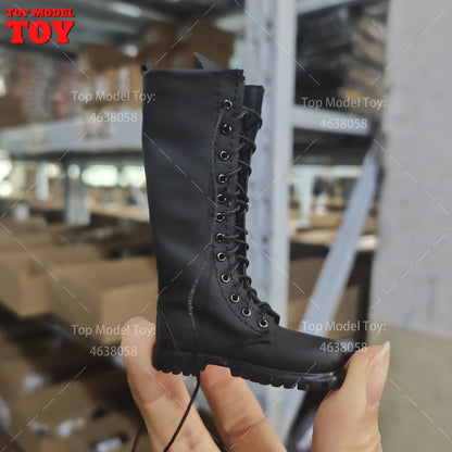 1/6 Scale Male Combat Boots – Long & Short Model Shoes for 12" Action Figure, Soldier Doll Body, In Stock