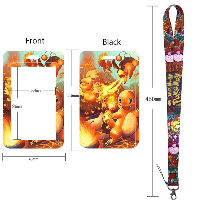 Neck Strap Lanyard for Keys and ID Cards – Badge Holder, Keychain, Key Rings, Fashion Accessory Gift
