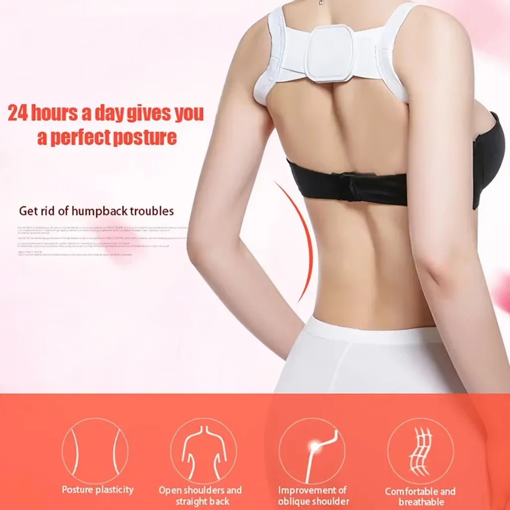 Adjustable Posture Corrector - Invisible Back Support for Men and Women