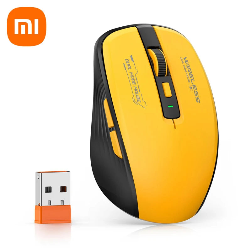 Xiaomi M303L Wireless Bluetooth Mouse – 2.4G Dual Mode 1600 DPI Silent Portable Mouse for PC, Tablet, Notebook, Android & iOS
