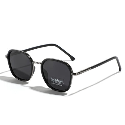 OVZA TR90 Polarized Sunglasses – Fashion Square Frame Driving Glasses for Men & Women S2074