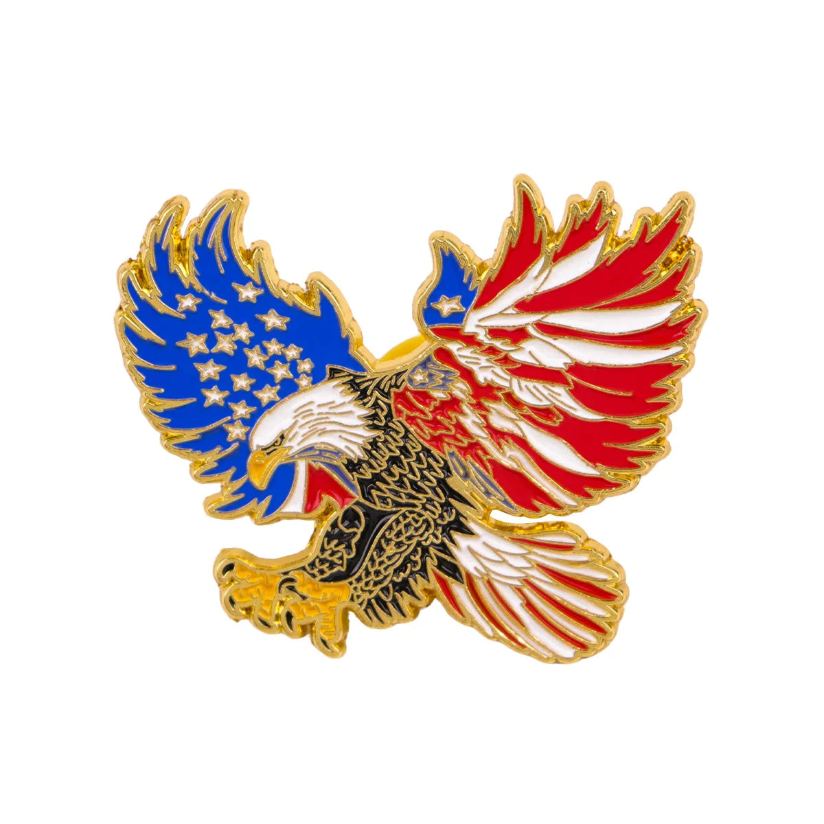 250th Anniversary Eagle Enamel Pin - Patriotic USA Lapel Badge Brooch for Backpacks, Clothing, and Gifts