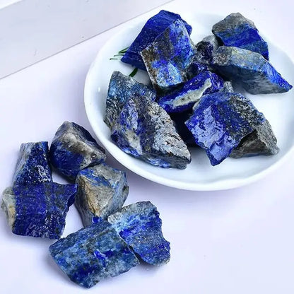 Natural Afghanistan Lapis Lazuli Stone – High-Quality Raw Quartz Mineral for Healing & Spiritual Crystals