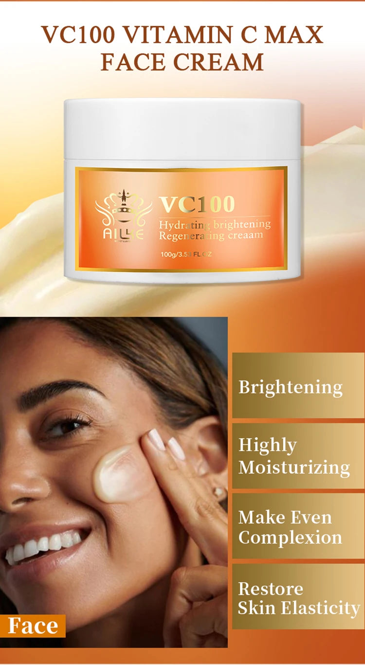 AILKE Whitening & Anti-Aging Kit – Vitamin C Moisturizing Skincare Set