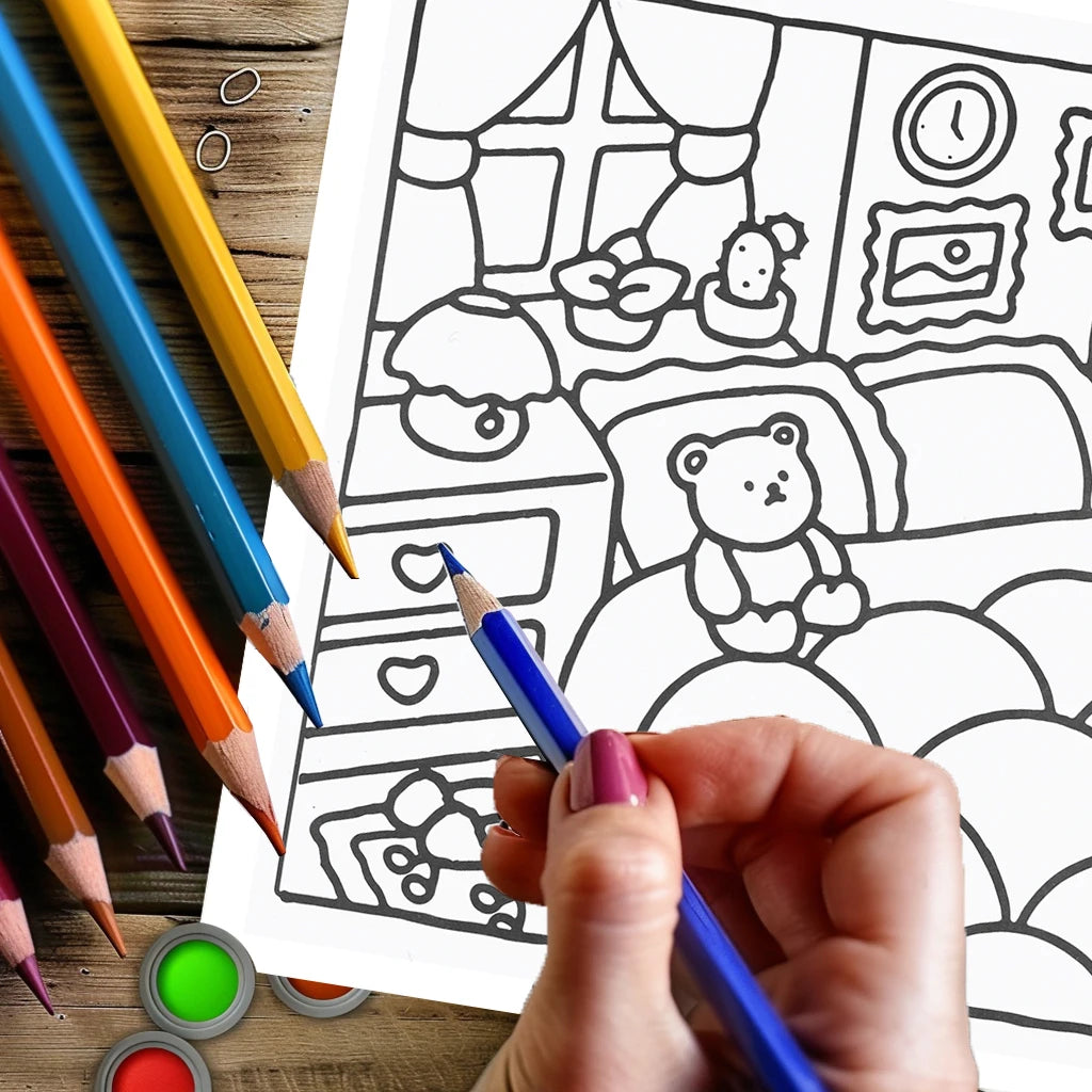 28 Pages Love Style Coloring Book for Adults - Creative Coloring and Drawing Book for Christmas & Thanksgiving