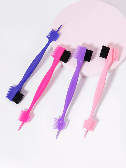 Edge Control Brush Comb - Hairline Styling Tool for Women, Wig Edges, Baby Hair and Precision Hair Trimming