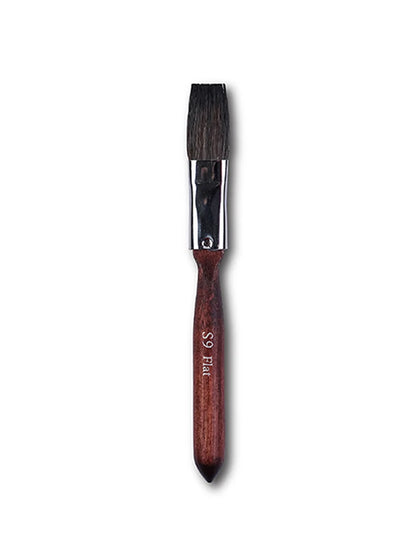 Artsecret Mini Dagger Oval Flat Squirrel Hair Brushes Set – Professional Watercolor Painting Tools