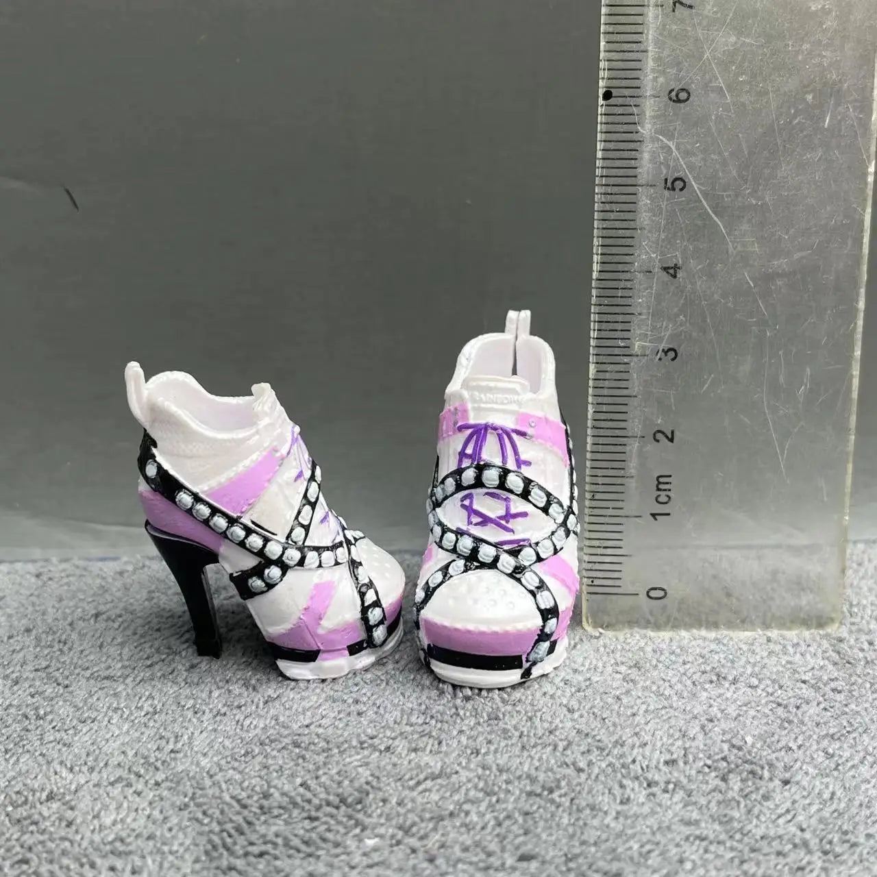 28cm Rainbow Big Sister Doll Shoes – Multi-Style Accessories for Girls, DIY Gift Toys