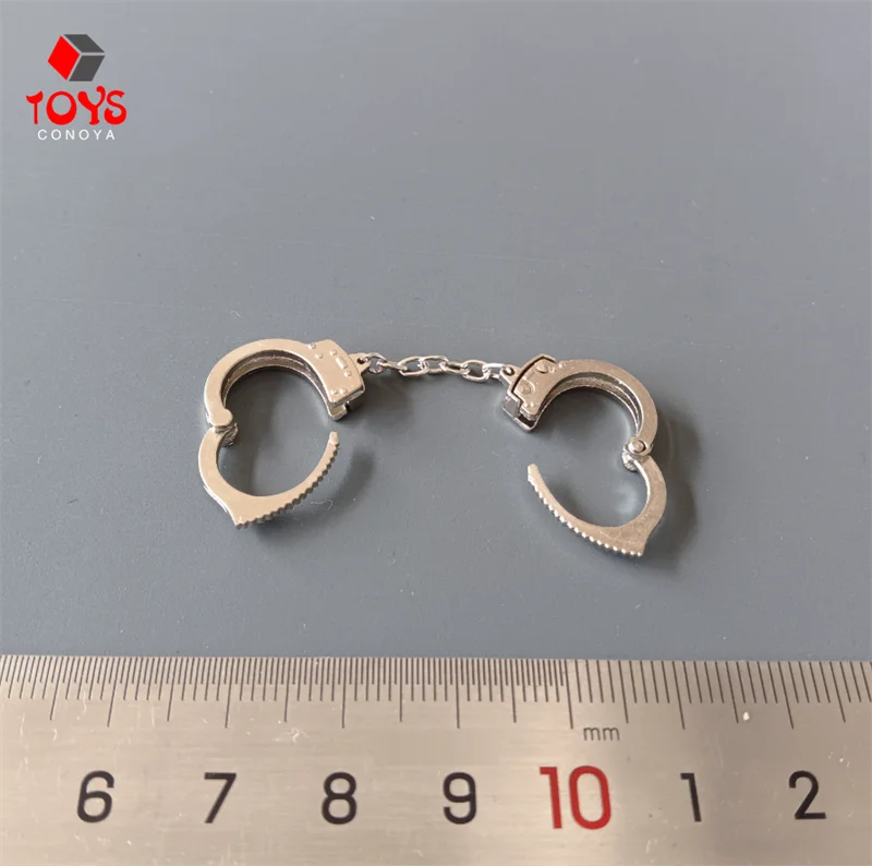 Vstoys 1/6 Scale Metal Handcuffs – Openable Soldier Scene Props for 12" Action Figures