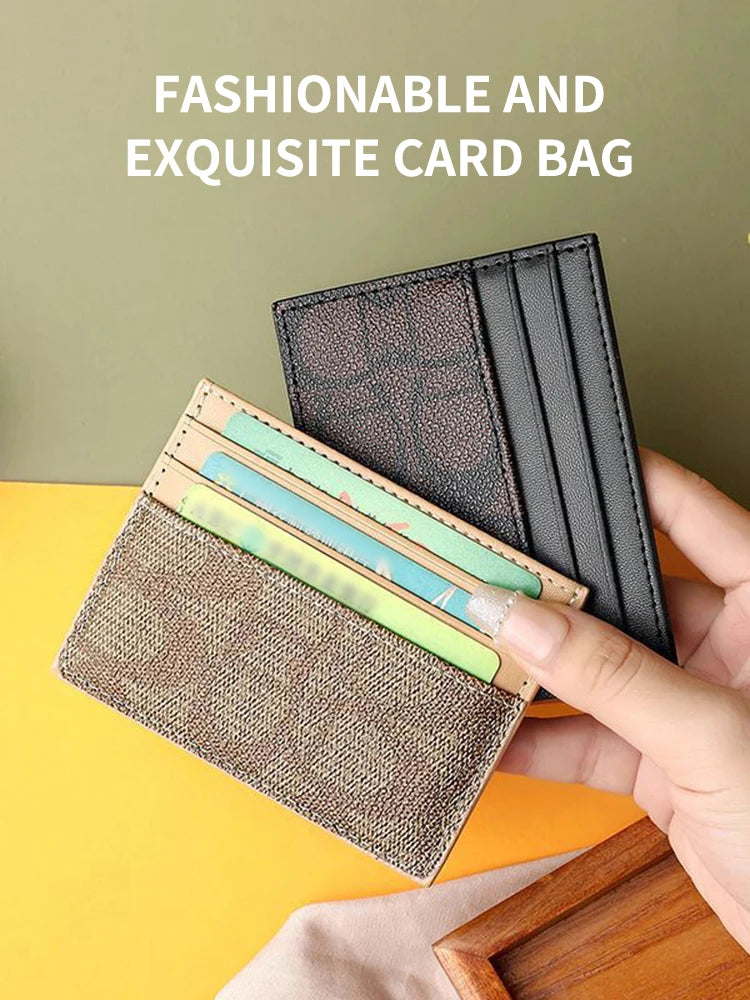 Luxury Women's Wallet - Multi-Function PU Leather Card Holder, Small Short Purse