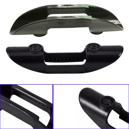 Kayak Canoe Paddle Clip – Deck Mounted Paddle Holder with Screws & Nuts for Fishing Boats & Oars