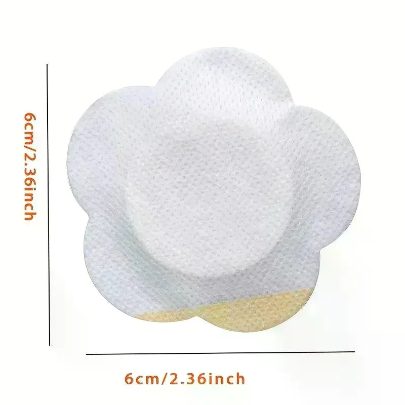 50PCS Castor Oil Navel Stickers - Disposable Self-Adhesive Belly Button Patches