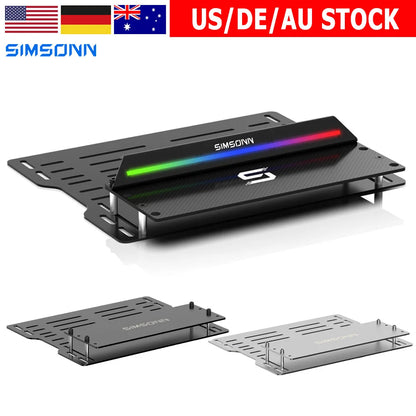 SIMSONN Sim Racing Pedal Mount Base Plate – Compatible with Plus X / Pro X Ultra Simulator Driving Game Accessories