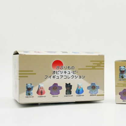 Kewpie Blind Box Dolls - Lucky Cat, Mount Fuji, and Cherry Blossom Collectible Ornaments