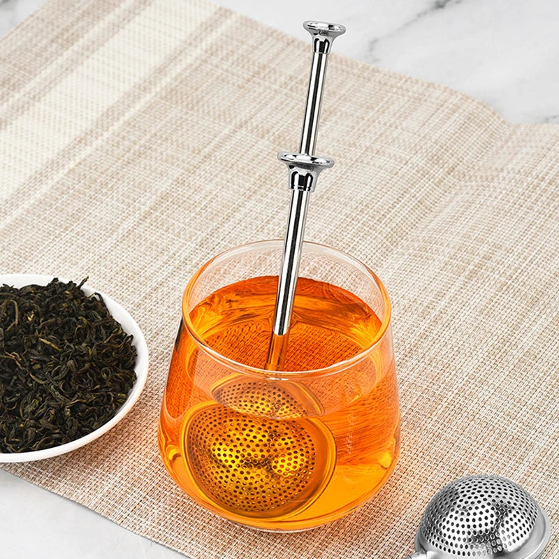 Household Kitchen Tea Infusion Sieve Tool – 304 Stainless Steel Tea Set, Tea Filter for Spice Bag Infusion