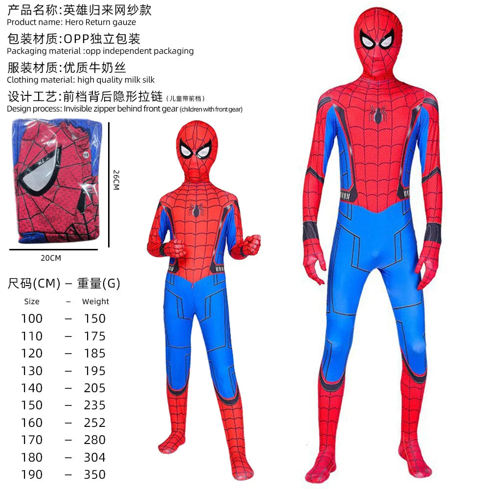 Anime Figure Cosplay Costume - Realistic Halloween Party Dress-Up Outfit 100–190cm