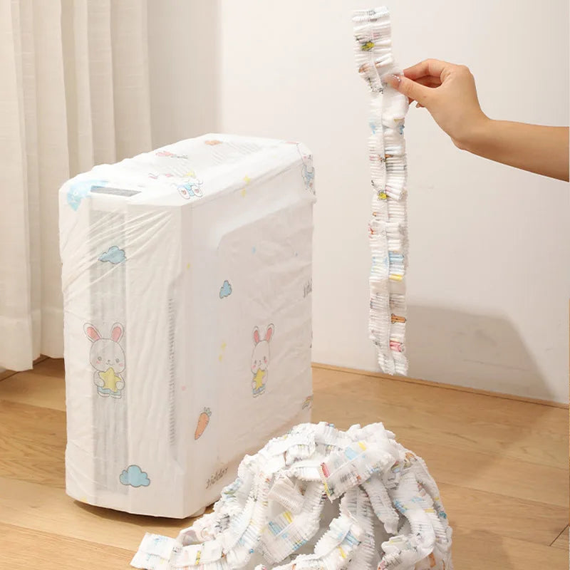10PCS Non-Woven Appliance Covers – Cartoon Dust Protectors for Air Conditioner, Fan, Rice Cooker & Microwave Oven