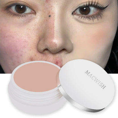 Waterproof Full Coverage Concealer – Natural Finish Foundation for Tattoos, Scars, Dark Circles, Acne, and All Skin Types
