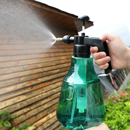 Column Pattern Flower Watering Pot with Air Pressure Spray Nozzle - Perfect for Precise Garden Watering and Irrigation