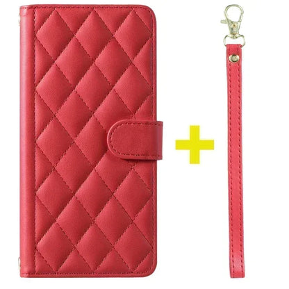 Xiaomi Redmi Note 11 Series Leather Flip Case – Crossbody Wallet Cover for Note 11 Pro 5G/11S/11E/10S/10T/9S/8 Pro