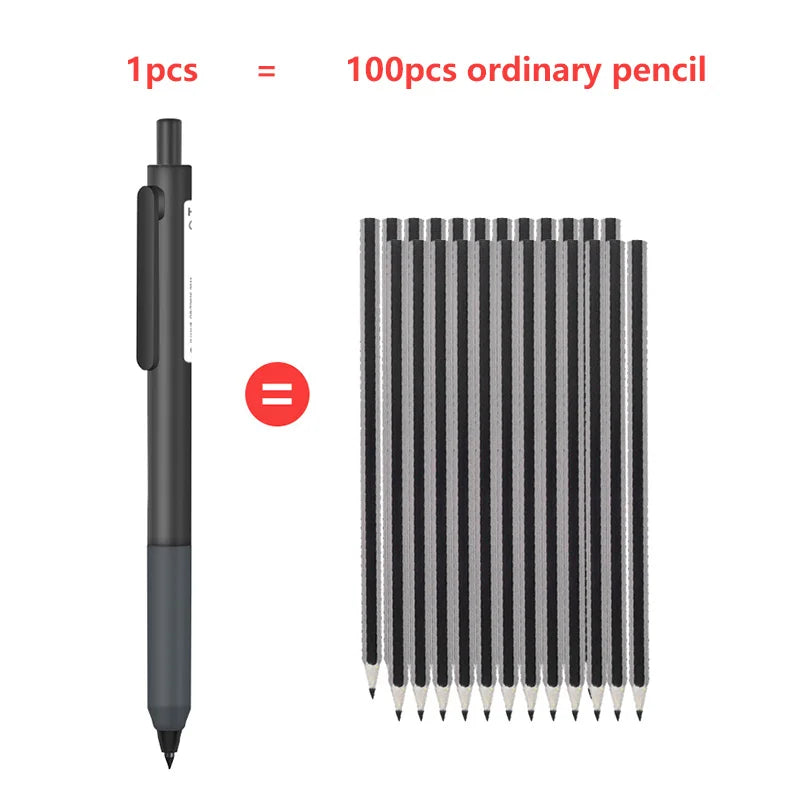 Inkless Press Pencil – Unlimited Writing Mechanical Pen for Art, Sketching, School Supplies & Kids’ Gifts